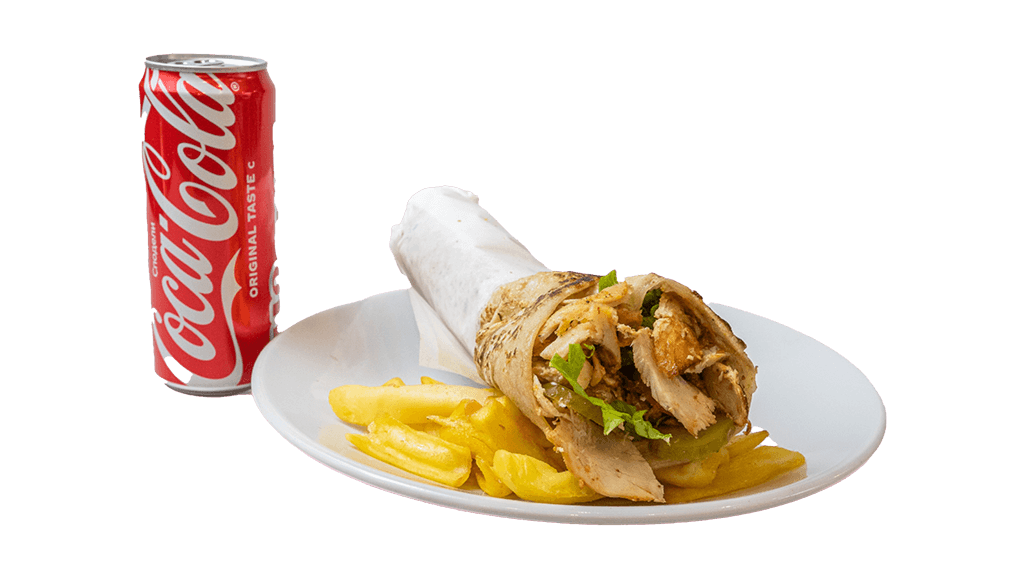Пилешки дюнер + Coca Cola